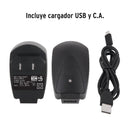 Linterna LED de aluminio Truper 670 lm, recargable