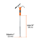 BOMBA EXTRACCION PALANCA 31 LTS.