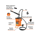 BOMBA INYECTORA DE GRASA, 10 KG, TRUPER