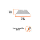 REPUESTOS PARA NM-6 Y NM-7X C/10 HOJAS