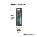 ESTUCHE C/ 10 CUCHILLAS SK4 DE 9 MM PARA CUTTER, TRUPER