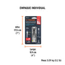 LINTERNA ALUM. 1AA 40LM