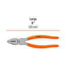 PINZA DE ELECTRICISTA 8'  MANGO PVC, TRUPER