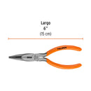 PINZA PUNTA Y CORTE 6" MANGO PVC, TRUPER