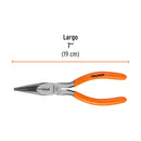 PINZA PUNTA Y CORTE 7" MANGO PVC, TRUPER
