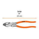 PINZA P/ ELECTRICISTA 9"  ALTA PALANCA, MANGO PVC