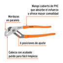 Pinza de extensión 10" (25cm) mango de PVC, Truper