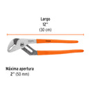 Pinza de extensión 12" (30 cm) mango de PVC, Truper