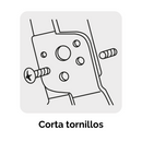 Pinza de 9" (23 cm) pela cables Truper 26 a 10 AWG