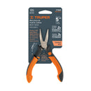 Mini pinza de punta curva 5" mango Comfort Grip, Truper