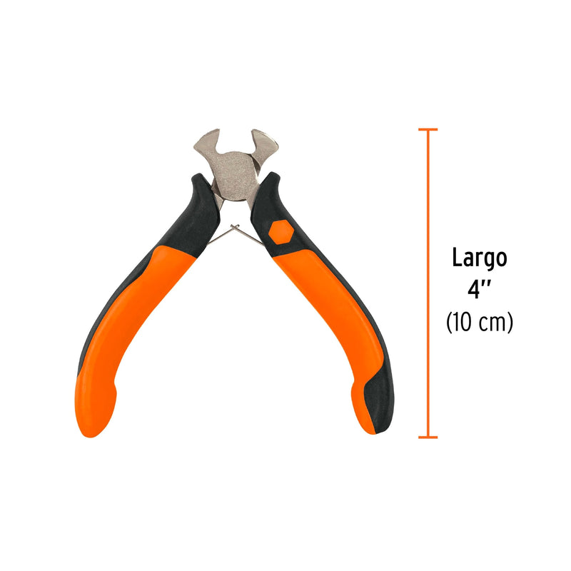 Mini pinza tipo tenaza 4" mango Comfort Grip