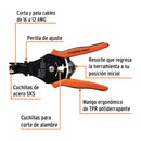 Pinza 6" (15 cm) Pelacable automática de precisión, Truper