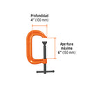 PRENSA FORJADA TIPO "C" 6"