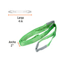 Eslinga ojo a ojo de 2"x 4 m, Truper