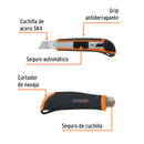 CUTTER 25MM CON ALMA METALICA Y GRIP PROFESIONAL, TRUPER