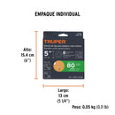 DISCO DE LIJA GRANO   80 DE OXIDO DE ALUM