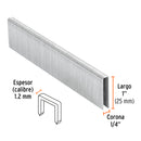 5000 grapas corona 1/4" calibre 18, 25mm p/ENNE-120