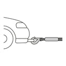 CUERDA P/REMOLQUE CON GANCHOS, 27MM