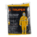 CONJ. IMPERMEABLE DOBLE CAPA, AMARILLO, TAM M