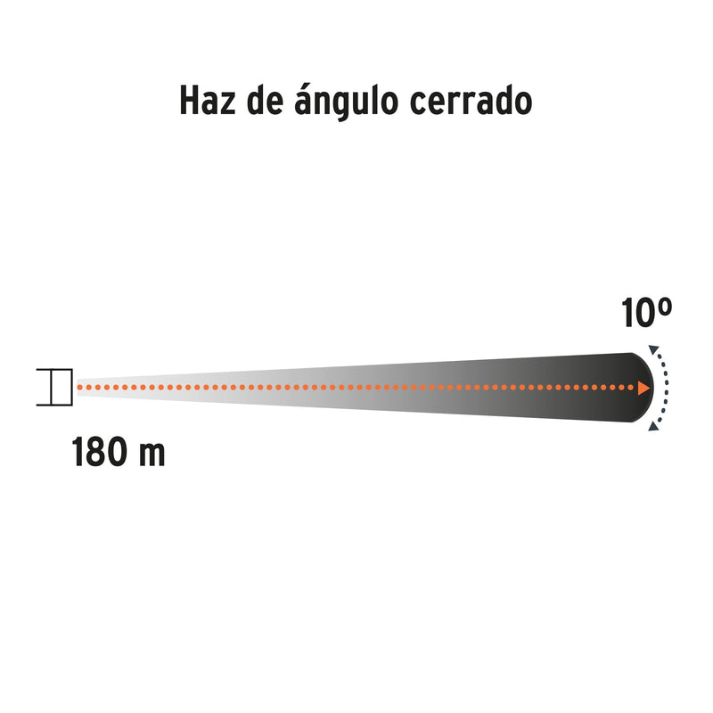 Linterna de minero 1 LED Cree Truper 500 lm recargable