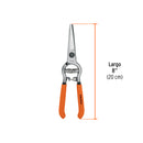 Tijera forjada para poda 8", curva, corte de uva