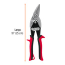 Tijera de aviación 10" corte izquierdo