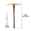 PICO PUNTA-HACHA 2,5KG  AC.FORJ. MGO. MA