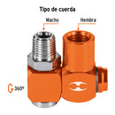 DESTORCEDOR PARA MANGUERA 1/4' NPT
