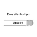 Inflador de cabeza doble Truper, cuerda 1/4 NPT