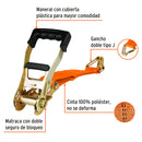 Sujetador con matraca Truper carga máxima 5.000 kg