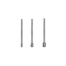 JGO. ADAPTADORES  P/DADOS,1/4, 3/8 Y 1/2