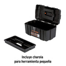 Caja para Herramienta plástica industrial Truper de 17" (43 cm)