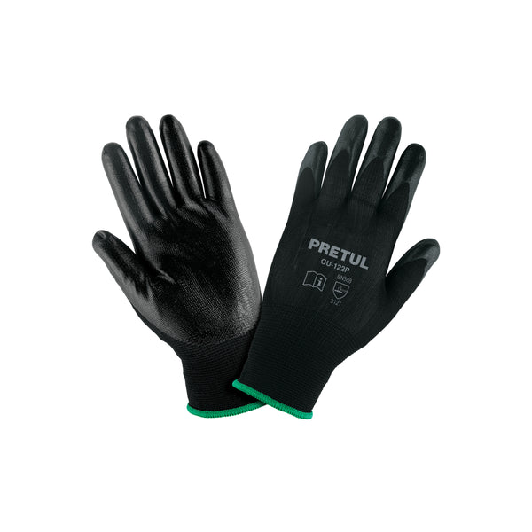 GUANTES NYLON RECUBIERTOS DE NITRILO MEDIANO