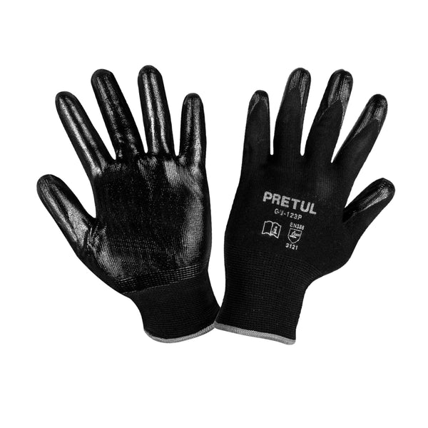 GUANTES NYLON RECUBIERTOS DE NITRILO GRANDE