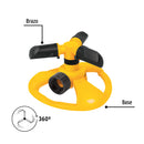 Aspersor giratorio 3 brazos, chorro fino Pretul