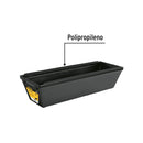 Charola de 12" plástica para mezcla, Pretul