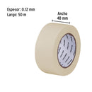 Cinta masking tape de 2" x 50 m