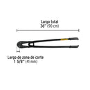 Cortapernos 36", Pretul