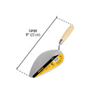 Cuchara para albañil 9" (23 cm) tipo Mérida, Pretul