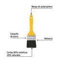 PINCEL 2" USO GRAL C/ MANGO PLAST.
