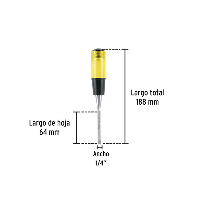 Formón 1/4"