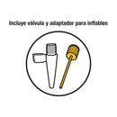 Bomba de pedal para inflar, 58 PSI, Pretul