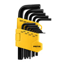 Juego 13 llaves allen mm punta hexagonal con organizador, Pretul