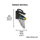JGO. LLAVE COMB. 11PZAS, PRETUL