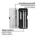 JGO. CUTTER PROFESIONAL 13PZAS, PRETUL