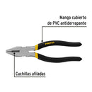 PINZA DE ELECTRICISTA 7' MANGO PVC, PRETUL