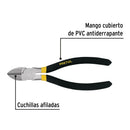 PINZA CORTE DIAGONAL 7' MANGO PVC, PRETUL