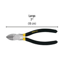 PINZA CORTE DIAGONAL 7' MANGO PVC, PRETUL