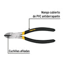PINZA CORTE DIAGONAL 8' MANGO PVC, PRETUL