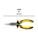 PINZA PUNTA Y CORTE 6", PRETUL